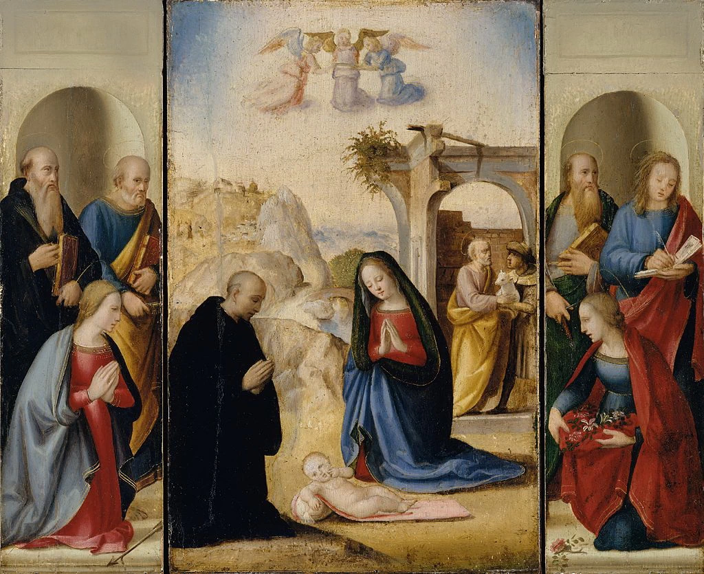 Natività e santi - Metropolitan Museum of Art, New York City